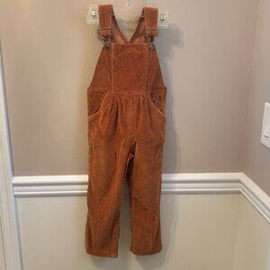 TODDLER Vintage GREAT PLAINS OVERALLS Size 4 in color Rust